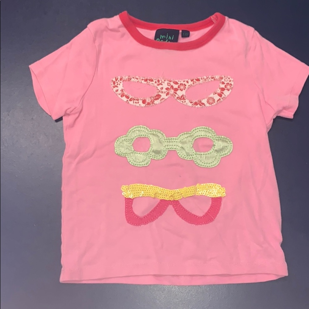 girls mini boden short sleeve shirt